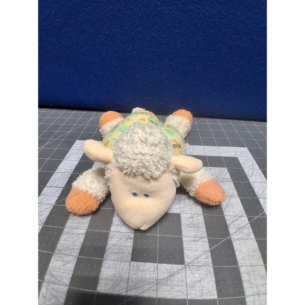 Child of Mine Carters Lamb Plush No Sound Yellow Animal Print‎ 6342